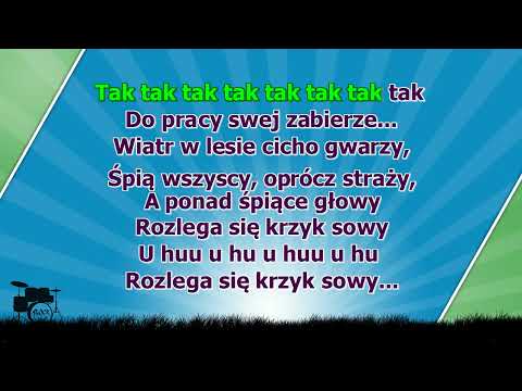 Płonie ognisko w lesie - z wokalem ( karaoke )