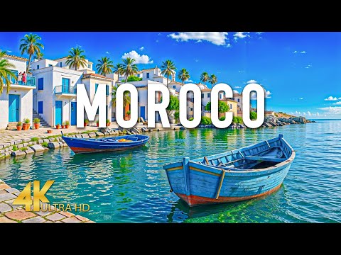 FLYING OVER MOROCCO 4K UHD – Exploring Morocco’s Ancient Cities, Majestic Palaces & Relaxing Music