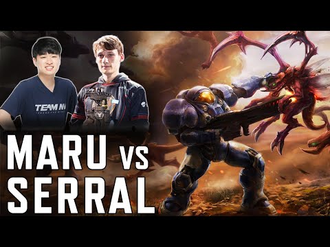 Serral (Zerg) vs Maru (Terran) - StarCraft 2 Champions - ASUS ROG Fall 2021