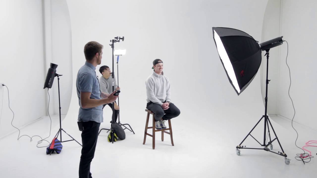 Jinbei EF200 LED Interview Lighting Demo