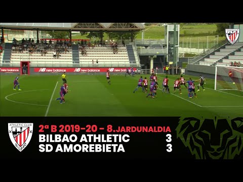 Imagen de portada del video ⚽️ Resumen I J8 2ªDiv B I Bilbao Athletic 3-3 SD Amorebieta I 2. B Maila 8 J I Laburpena