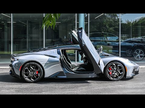 2022 Maserati MC20 Grigio Mistero - Revs + Walkaround in 4k 60 FPS