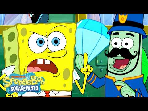 スポンジ・ボブのワイルドトレインチェイス！🚂 パトリックと | フルシーン | スポンジ・ボブ (SpongeBob’s Wild Train Chase! 🚂 w/ Patrick | Full Scene | SpongeBob)