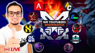 🔴SHOWMATCH🔴CONFRONTO ENTRE OS MAIORES CANAIS DO MUNDO! WAR ROBOTS #WRShowMatch  #WRWinAtlas