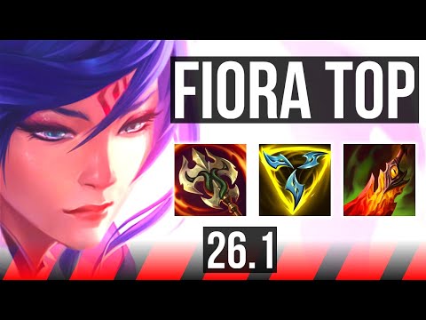 FIORA vs DARIUS (TOP) | 54K damage | EUW Master | 26.1