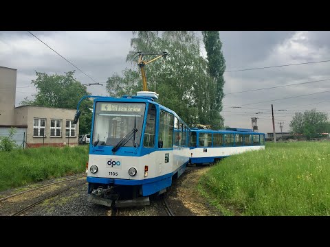 Ostrava | linka č. 4 | odpolední špička