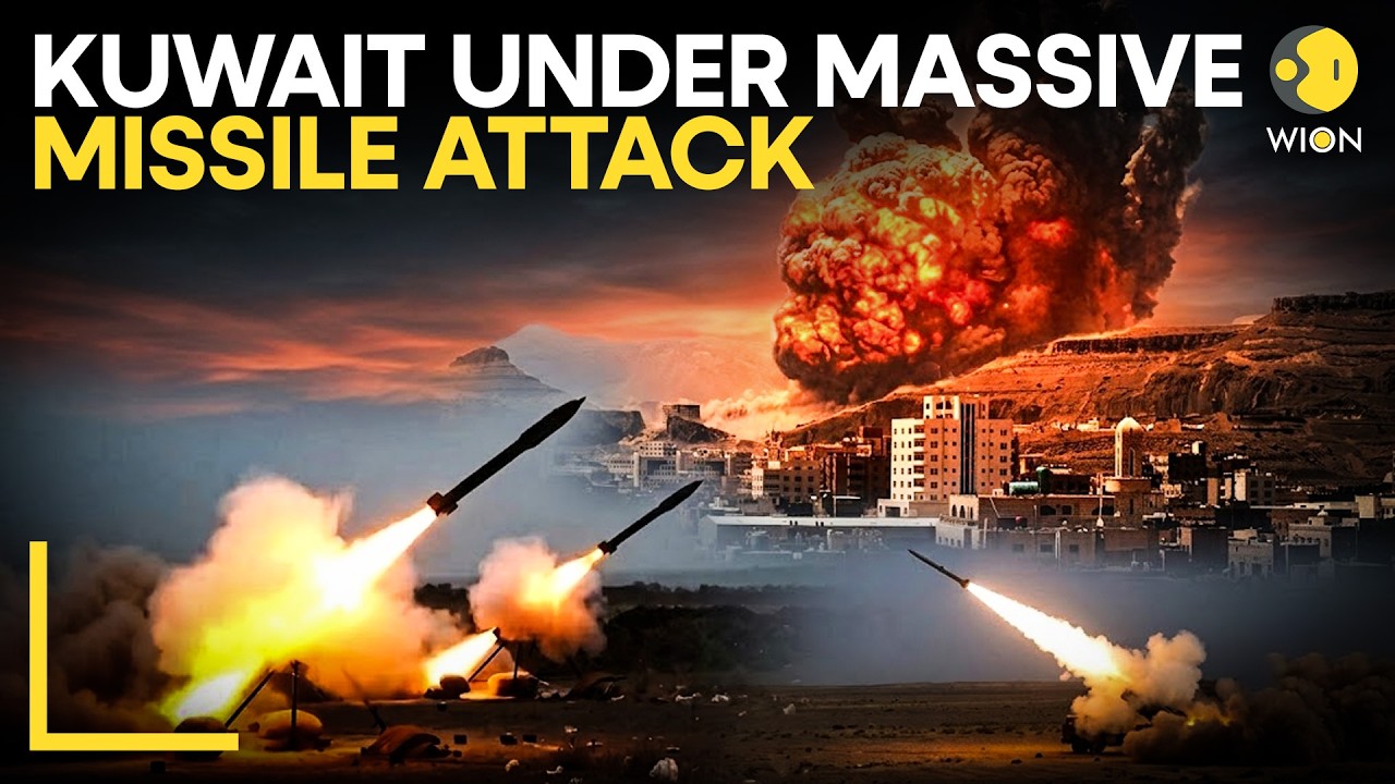 US-Iran War LIVE: Iran Strikes Kuwait With Missiles & Drones, Air Defences Activated | WION