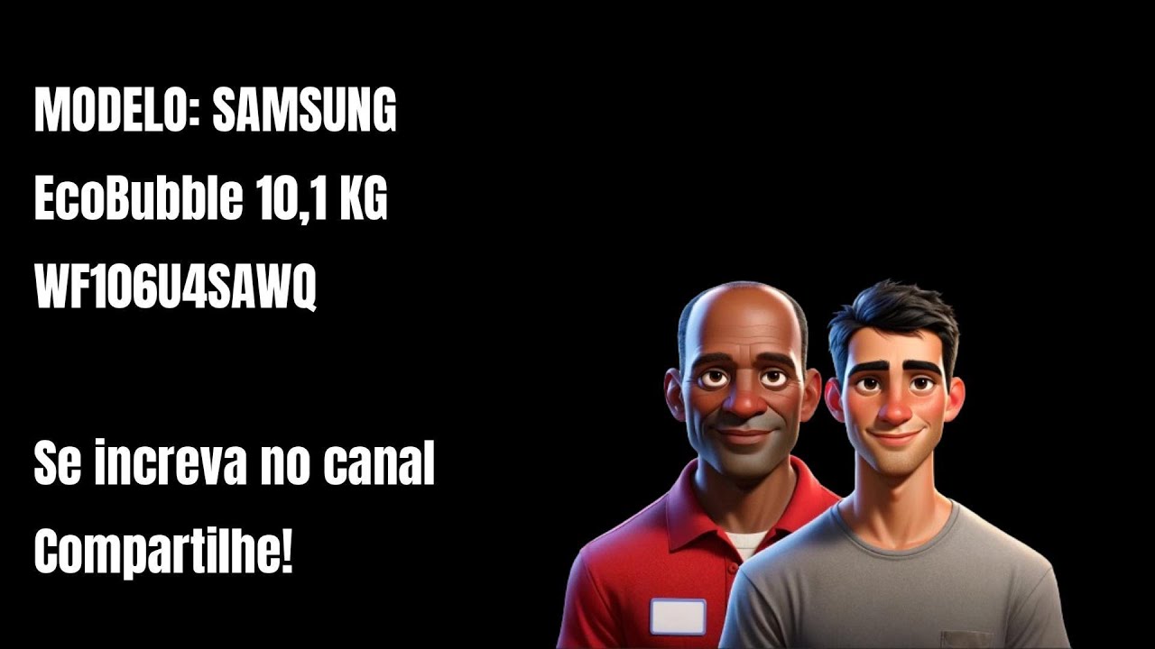 Troca do Eixo da Máquina de Lavar Samsung EcoBubble 10,1 KG | Passo a Passo Completo!