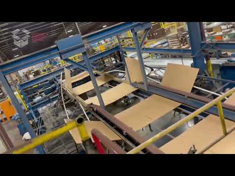 FLEXOLINE 86x199 Flexo Folder Gluer | Corrugated Machinery Brokers (1)
