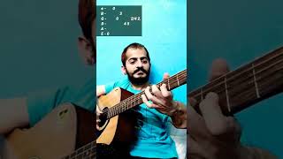 Jo Bhi Main - Intro | Easy Guitar Lesson | #shorts #trending #ramanujmishra_
