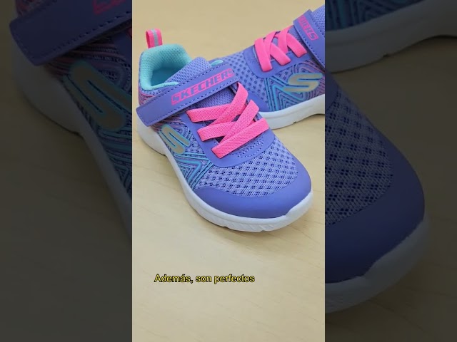 Vídeo relacionado con Skechers Luces Cosmic Glow ZapatillasNiña Talla Numeric_32 Color Plateado