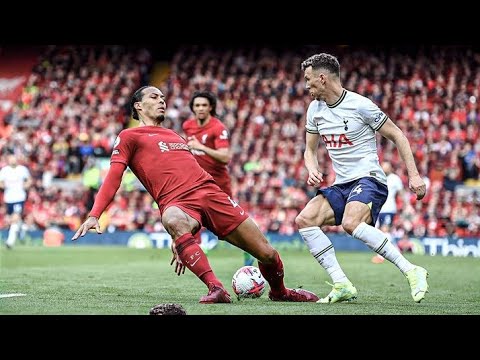 Virgil van Dijk receiving some punishment 💥,, perisic vs Virgil van Djik 💯#football #skills #ball