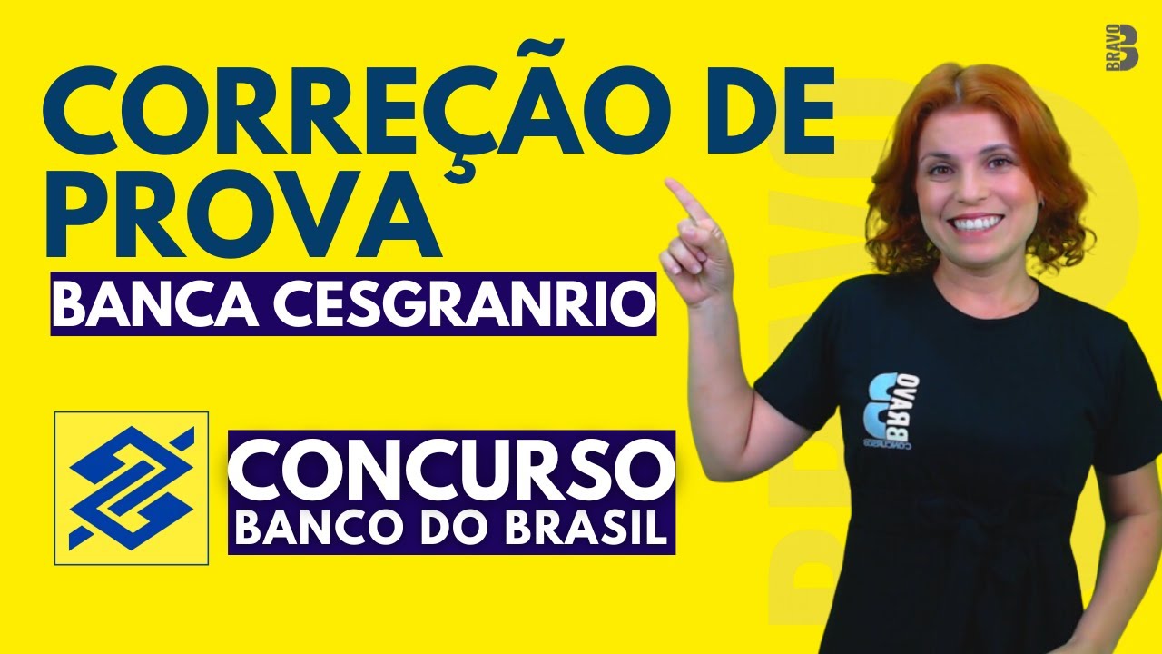 PORTUGUÊS | CORREÇÃO DE PROVA | BANCA CESGRANRIO | CONCURSO BANCO DO BRASIL