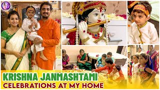 Krishna Janmashtami Celebrations At My Home ??| Mrudula Iyengar |