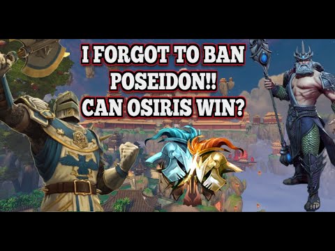 CAN MY OSIRIS CATCH A SPEEDY POSEIDON!? - Season 9 Grandmaster Ranked 1v1 Duel - SMITE