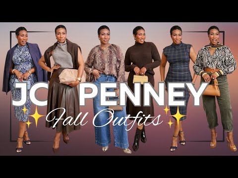 JCPENNEY Is Showing Out! Affordable Fall Fashion Try-On Haul | Kerry Spence
