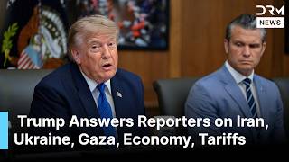 FULL Q&A: Trump Takes Questions on Iran War, Hamas Deal, Ukraine Missiles at Cabinet Meeting | AC1G