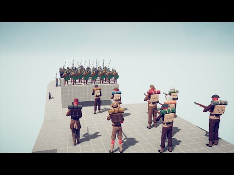 ENGLAND ARMY vs 100x UNITS - TABS - Totally Accurate Battle Simulator