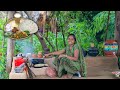 Traditional Village Cooking Real Village Nature Life In Gujrat India Rainy Season In Village