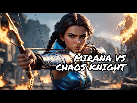 Watson Mirana TAKES DOWN Parker Chaos Knight in an EPIC Dota 2 Showdown