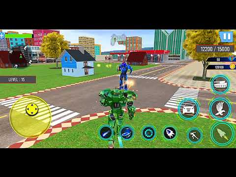 Police Robot Tank Eagle Multi Robot Transformations Game #2 - Android Gameplay
