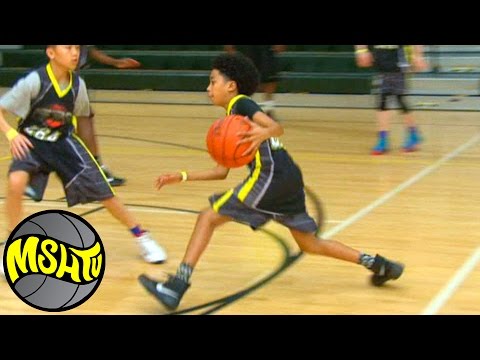 Jordan Smalls has a MEAN CROSSOVER - 7th Grader with HANDLES - EBC Washington
