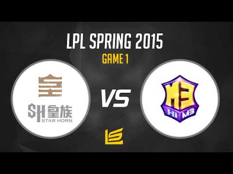 LPL Spring 2015 W1D2: Star Horn Club vs M3 Game 1 Highlights