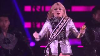 2NE1 -  (CRUSH &amp; FIRE) in YG FAMILY WORLD TOUR  POWER  in JAPAN [2014]