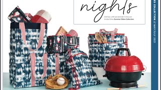 Thirty One Summer Skies Collection Patriotic Prints in May Money Back May