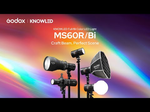 Video Review of the Godox MS60BI KNOWLED Bi-color LED Light (4-Light Kit)