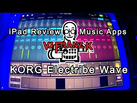 New ELECTRIBE WAVE iPad App!  Review Vs Hardware Electribes