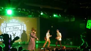 Y-Titty Stricksocken Swagger München 2014