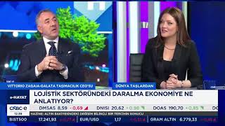 CNBC-E KANALINDA YAYINLANAN "DÜNYA TAŞLARINDAN"ADLI PROGRAMA GALATA TAŞIMACILIK 
