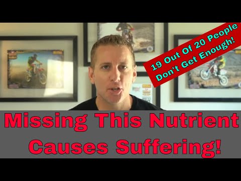 19 Out Of 20 People Miss This Nutrient And Suffer Serious Health Consequences!
