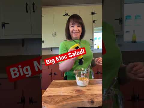 The Ridiculously Big Mac Salad!