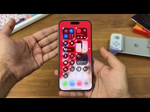 Apple iOS 18 – Control Centre