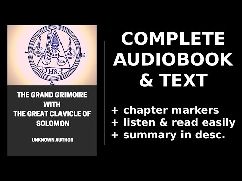 The Grand Grimoire with the Great Clavicle of Solomon. By Unknown Author. Audiobook