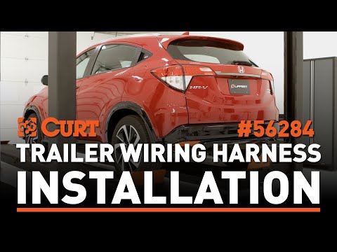 CURT Custom Vehicle-to-Trailer Wiring Harness Install #56284 | 2020 Honda HRV