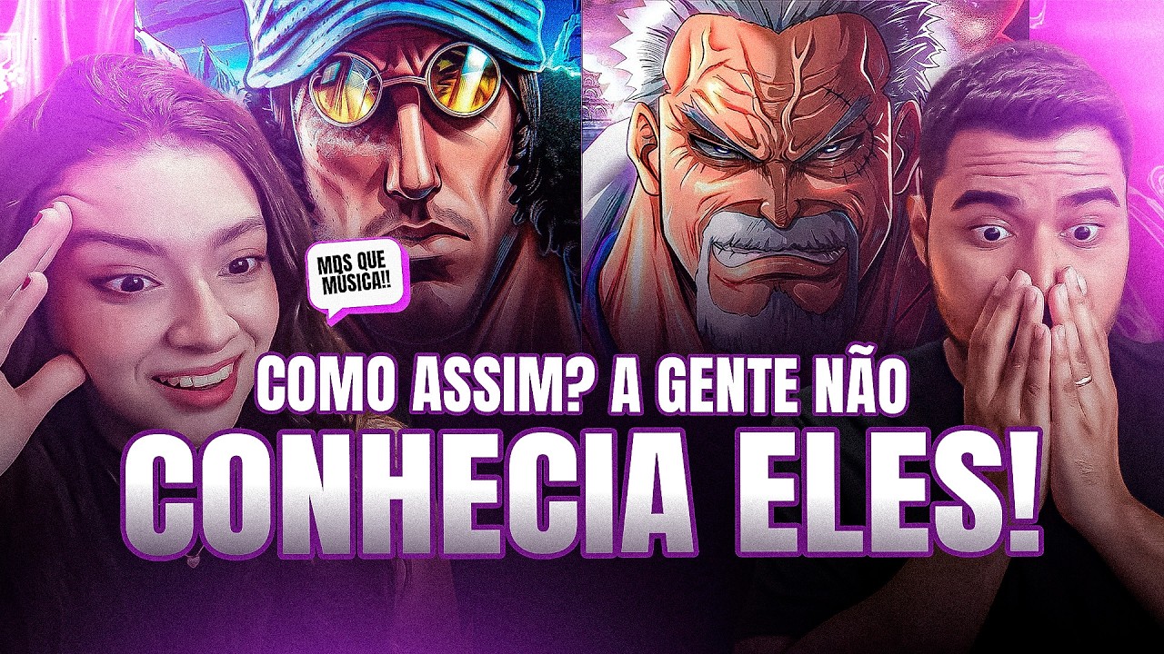 CASAL REAGE: 2 EM 1: A Justiça Gélida❄️  & O Punho da Justiça✊ | Monkey. D Garp | SecondTime