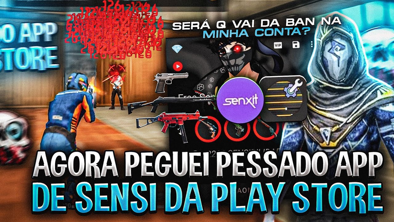 Testei os aplicativos de sensibilidade mais roubado da Play Store 🤯🔥 (Só tá dando Full vermelho)