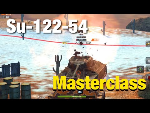 Su-122-54 Masterclass || World of Tanks Blitz