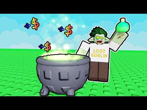 brewing POTIONS for MILLIONS in Roblox Brew a Potion...