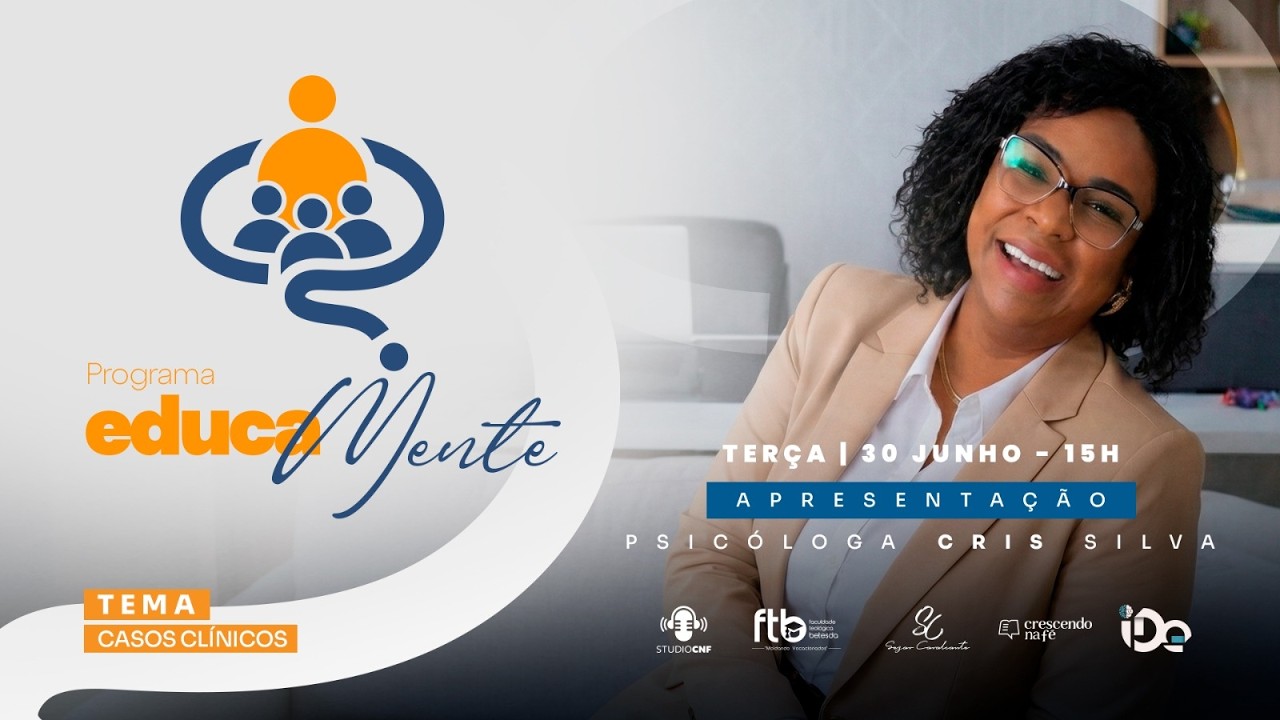 TEMA: CASOS CLÍNICOS - CILENE MILARÉ, SÔNIA FERREIRA E FLÁVIA FERREIRA  E PR.a CRIS SILVA (AO VIVO)