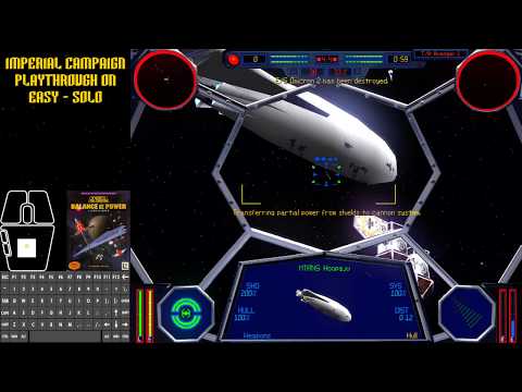 X-wing vs Tie Fighter Imperial Campaign Solo (for possible future speedruns) Part 2