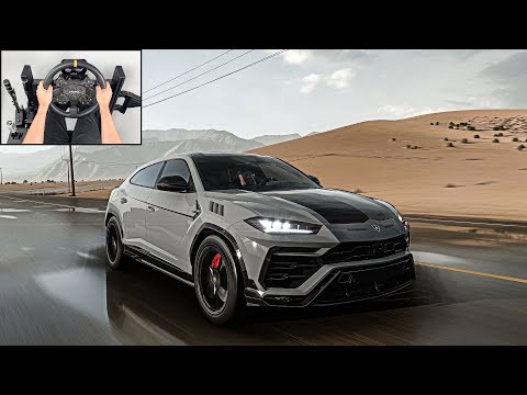 Lamborghini URUS | Forza Horizon 5 | Steering Wheel Gameplay