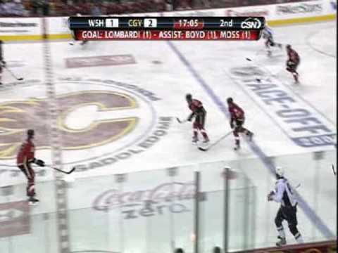 Capitals @ Flames 10/21/08