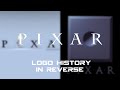 Pixar Animation Studios Logo History In Reverse