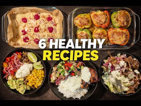 6 Healthy Recipes - from Breakfast to Dinner.. | Simply Yulya