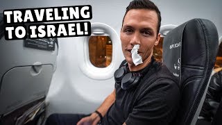 ISRAEL! Flying to our 96th country (our crazy travel day) - YouTube