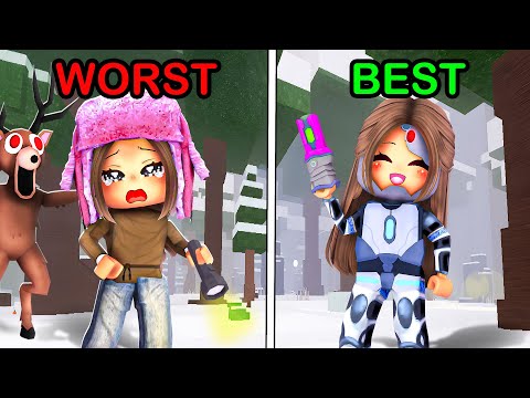 WORST Vs BEST Class In 99 Nights In The Forest!